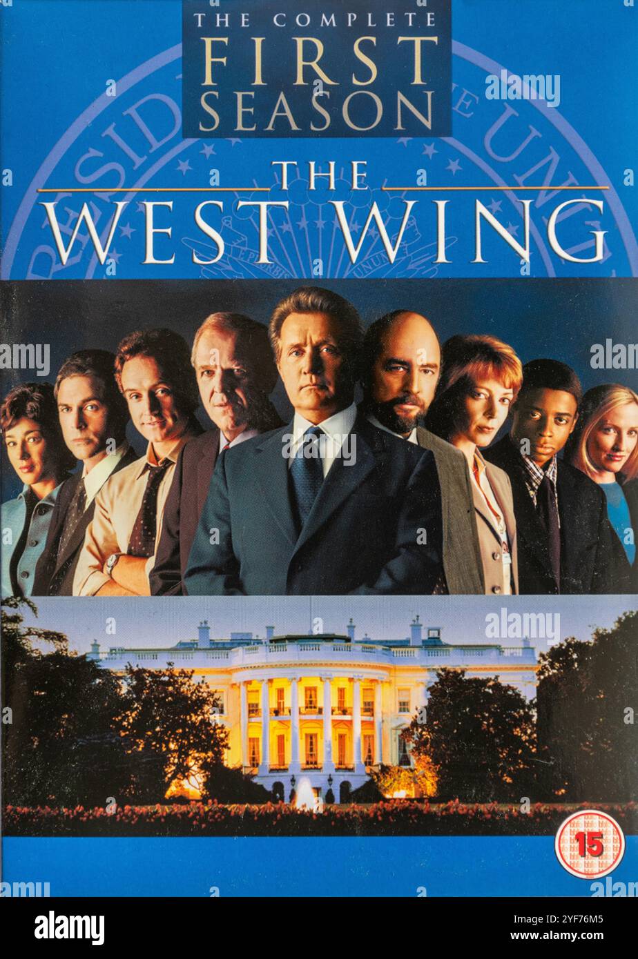 Cofanetto di DVD West Wing, serie TV di politica americana, prima stagione Foto Stock