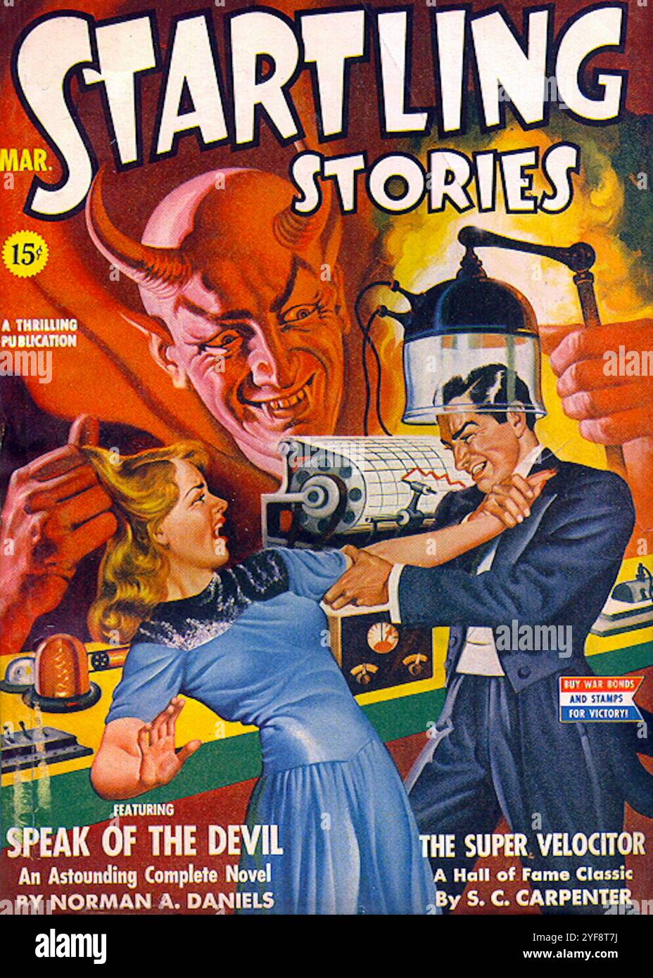 Storie sorprendenti Vol 9 # 2 marzo 1943. Foto Stock