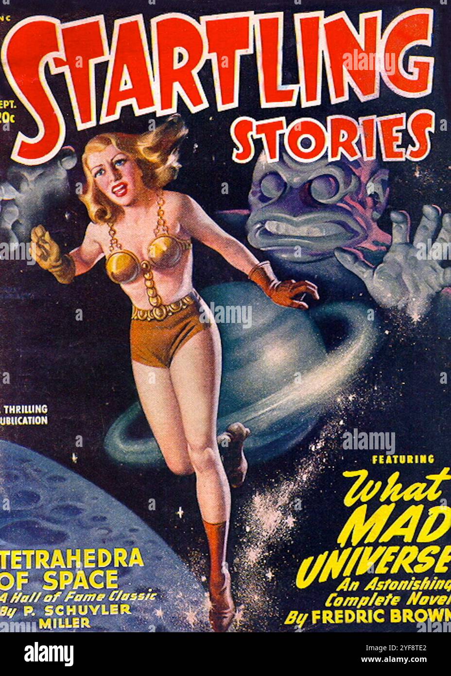 Storie sorprendenti Vol 18 # 1 settembre 1948. Foto Stock