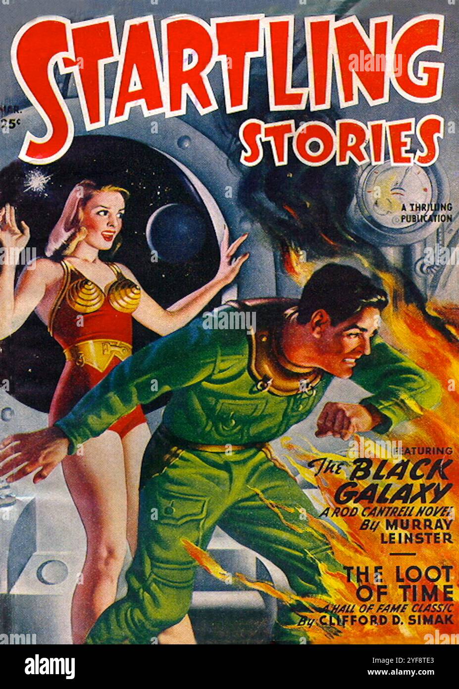 Storie sorprendenti Vol 19 # 1 marzo 1949. Foto Stock