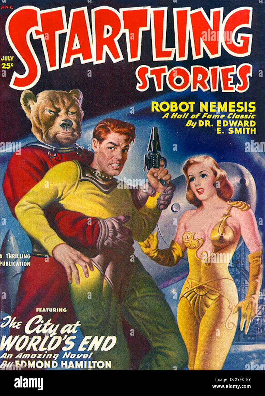 Storie sorprendenti Vol 21 # 3 luglio 1950. Foto Stock