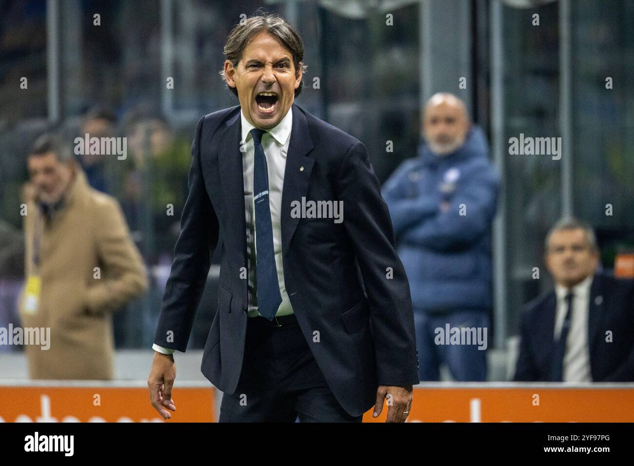 Milano, Italia. 3 novembre 2024. simone inzaghi allenatore F.C. Internazionale durante Inter vs Venezia serie A - Milano, Italia - 3 novembre 2024 crediti: Kines Milano/Alamy Live News crediti: Kines Milano/Alamy Live News Foto Stock