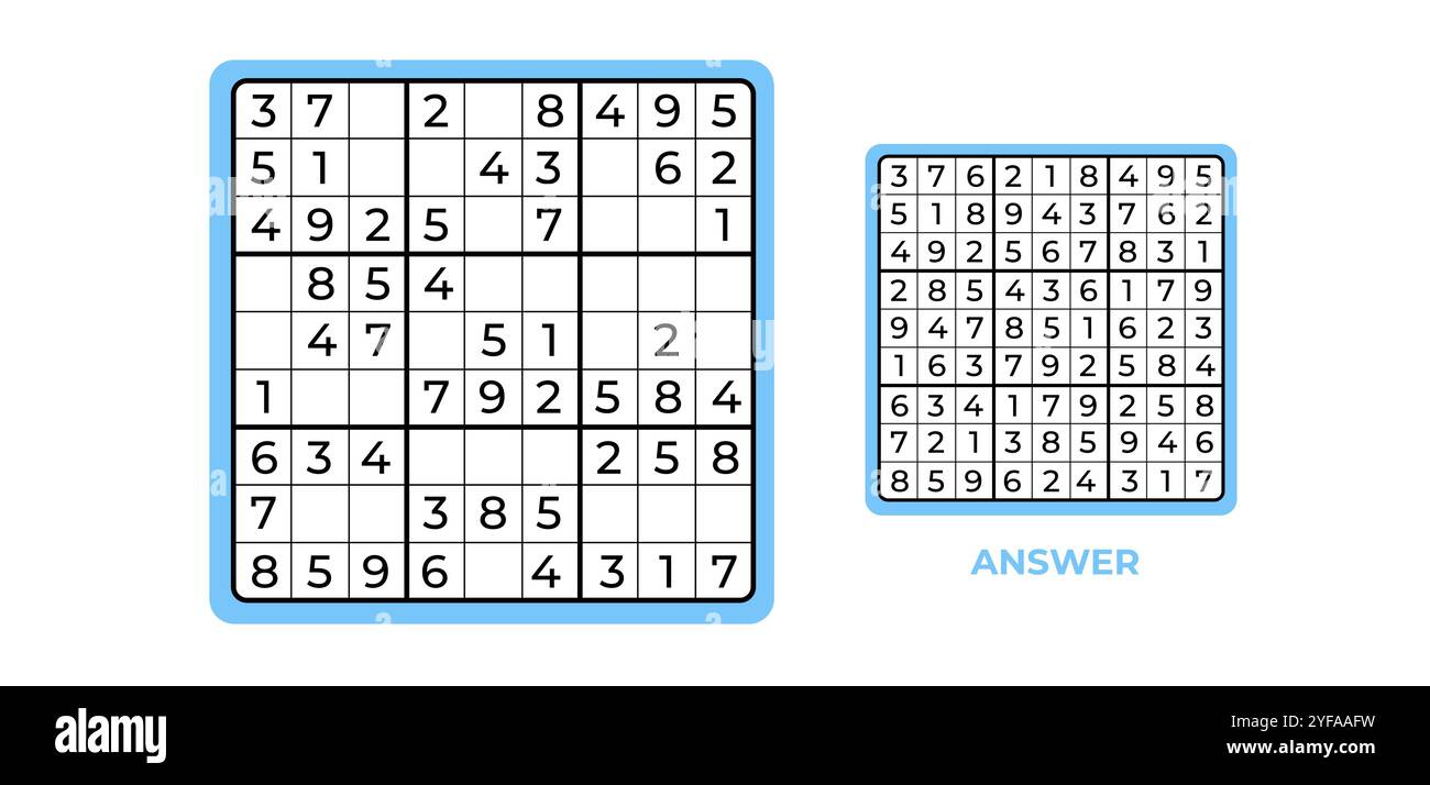 Gioco intellettuale Sudoku cinghiale con numeri. Gioco educativo per l'attività cerebrale. Illustrazione Vettoriale