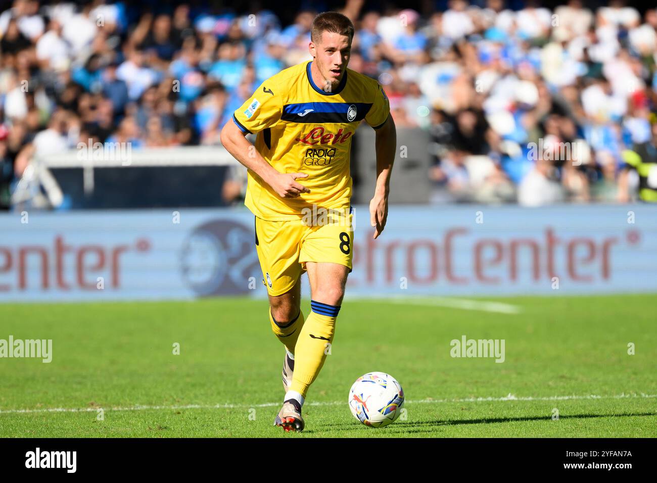 Mario Pasalic dell'Atalanta BC durante la partita di serie A tra SSC Napoli e Atalanta BC allo stadio Diego Armando Maradona di Napoli (Italia), 3 novembre 2024. Foto Stock