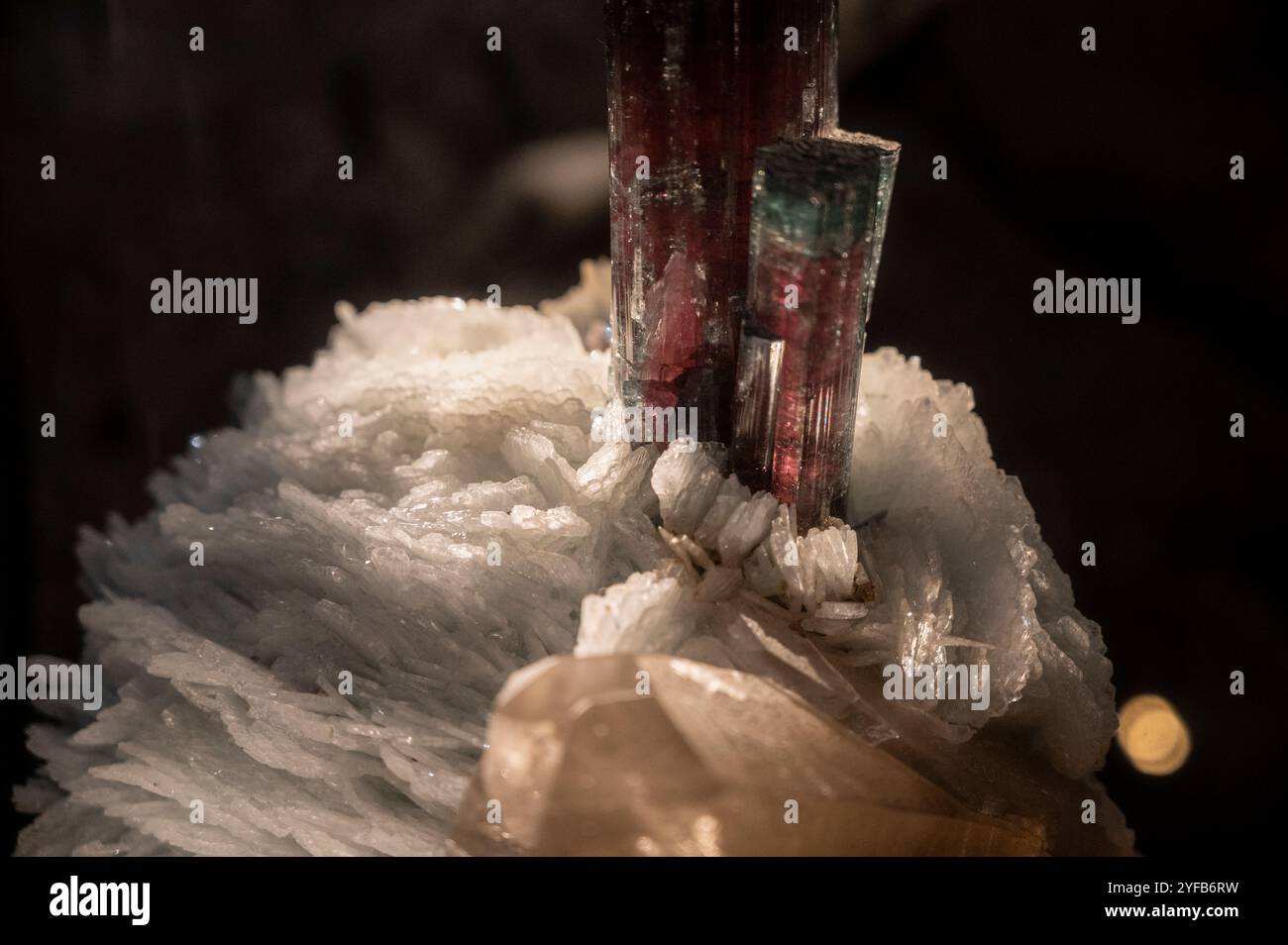 cristalli Foto Stock