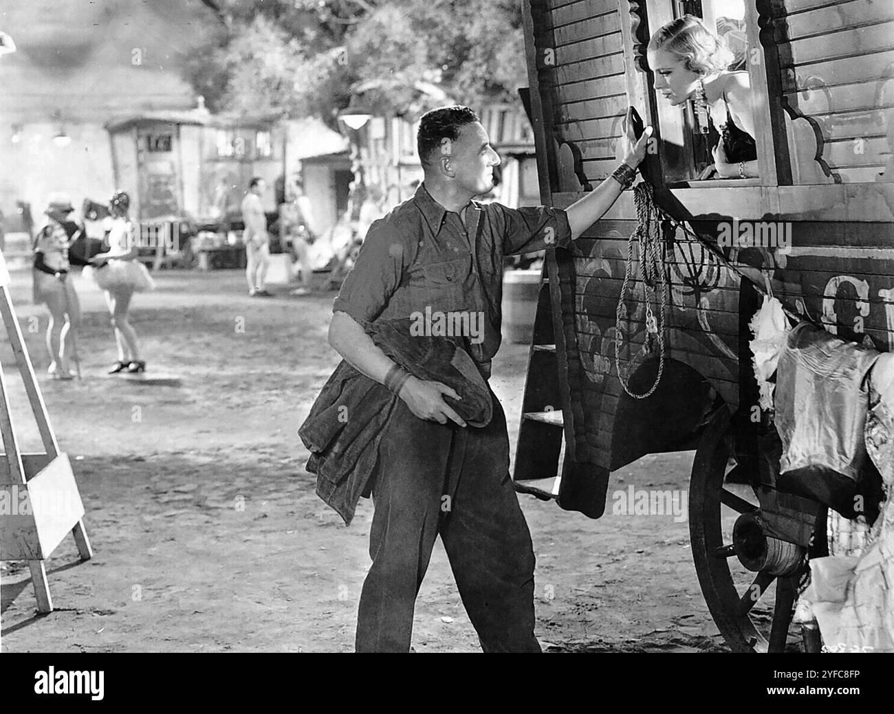 Freaks (MGM, 1932) foto pubblicitaria - Henry Victor e Olga Baclanova - horror Foto Stock