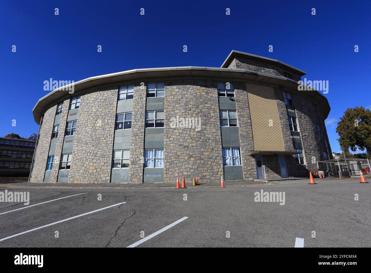 Sacred Heart Church, scuola superiore, Yonkers, New York Foto Stock