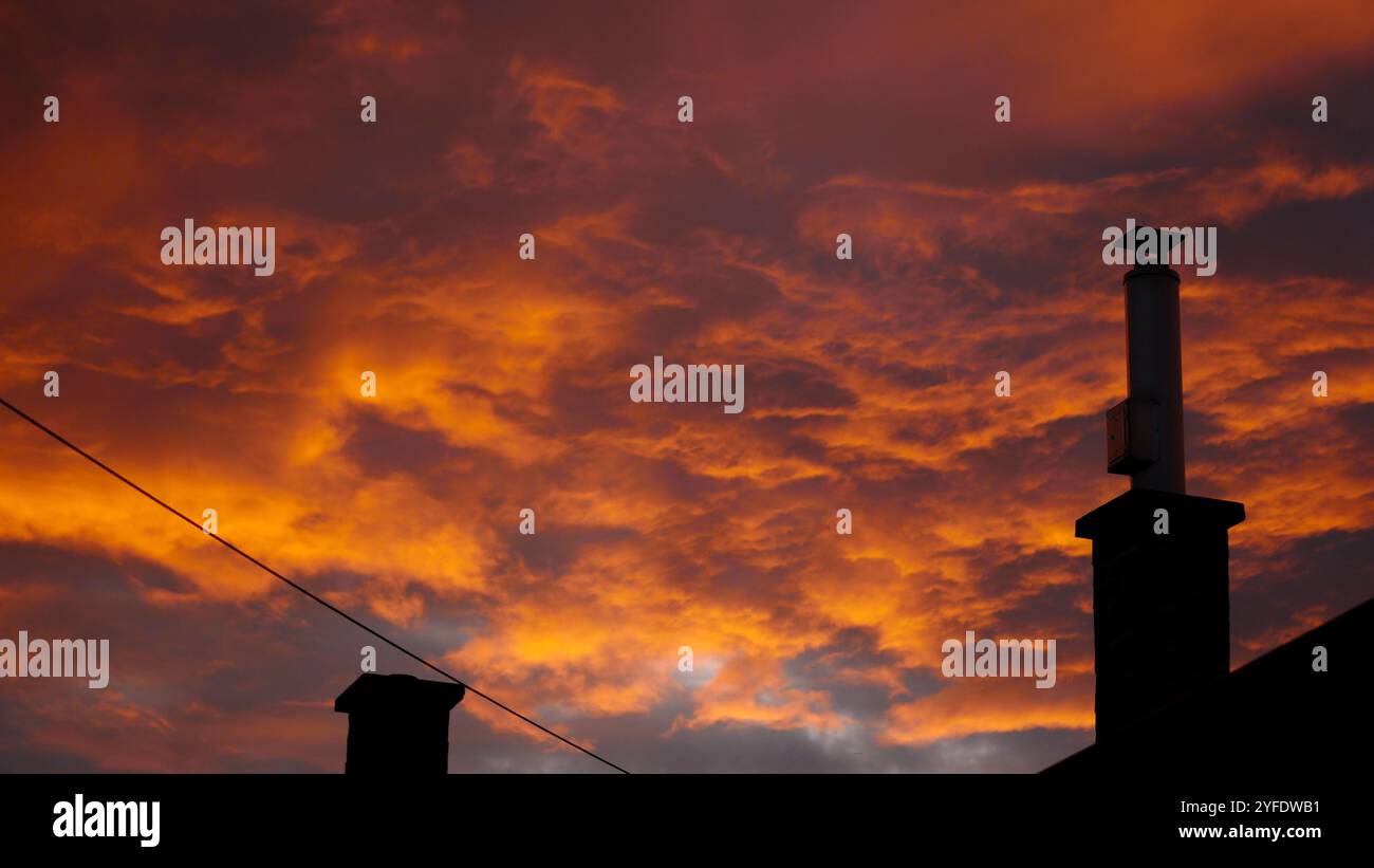 Sundown Foto Stock