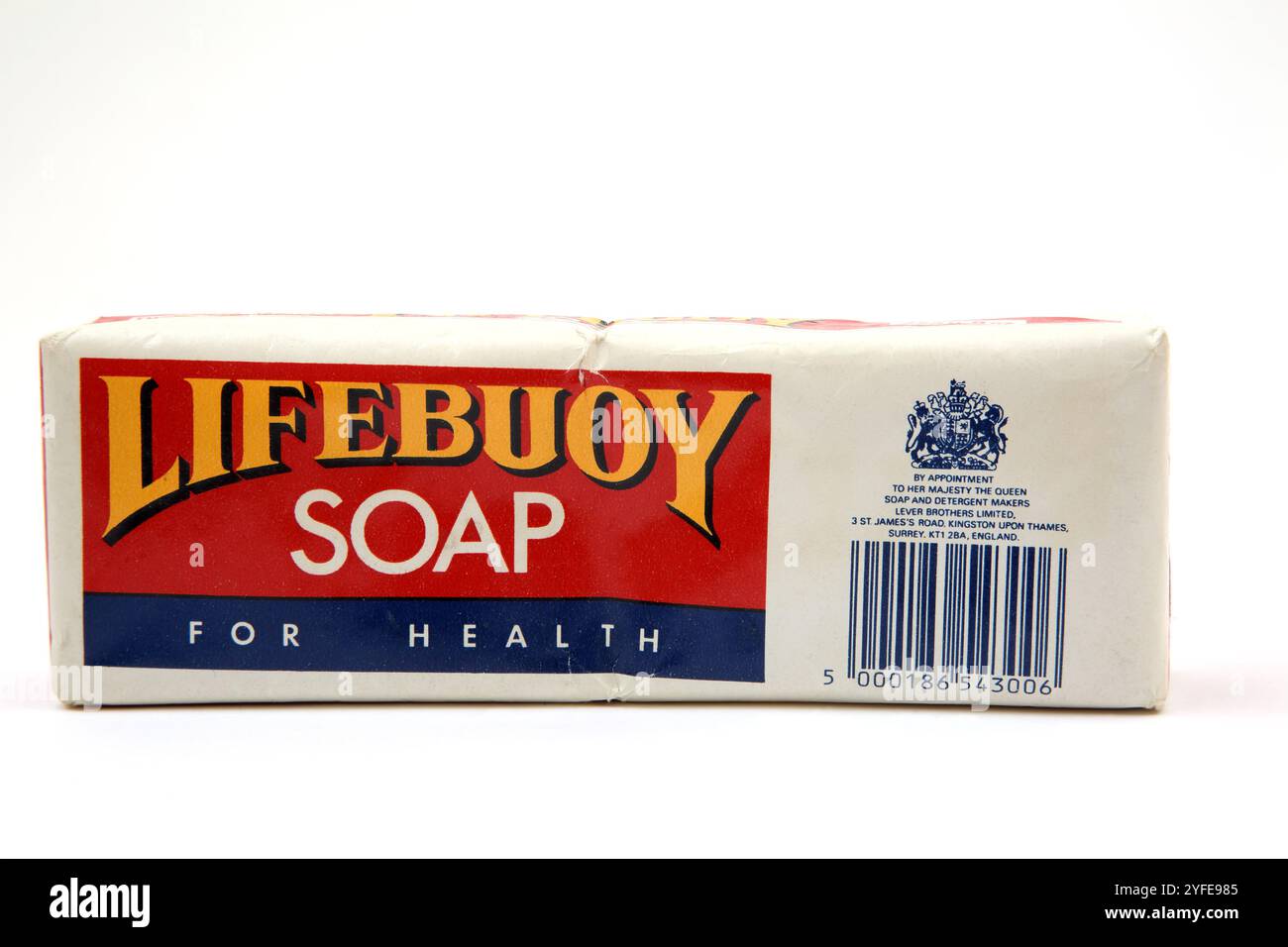 Confezione doppia vintage di sapone carbolico Lifebuoy Foto Stock