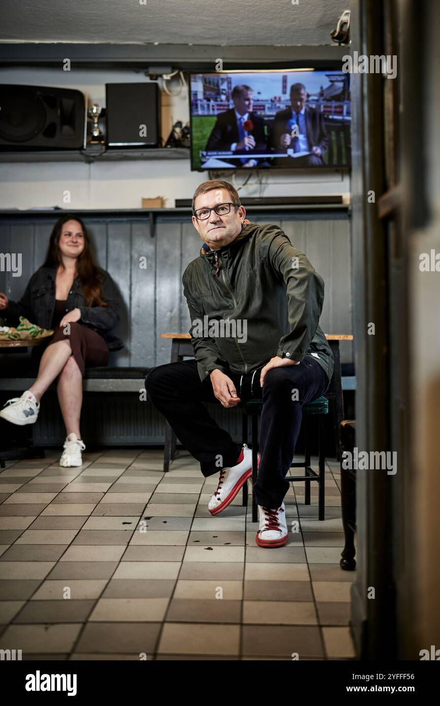 Il cantautore Paul Heaton, ex membro degli Housemartins e del bellissimo Sud Foto Stock