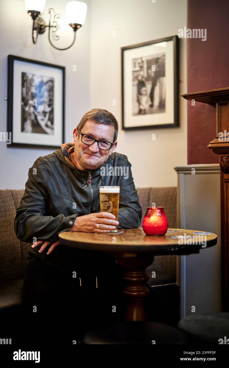 Il cantautore Paul Heaton, ex membro degli Housemartins e del bellissimo Sud Foto Stock