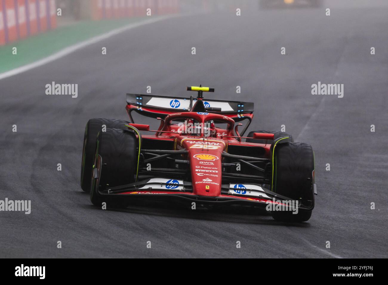 Autodromo Jose Carlos Pace, quindi Paulo, Brasile. 3.November.2024; Carlos Sainz Jr di Spagna e Scuderia Ferrari durante il Gran Premio del Brasile di Formula 1 crediti: Jay Hirano/AFLO/Alamy Live News Foto Stock