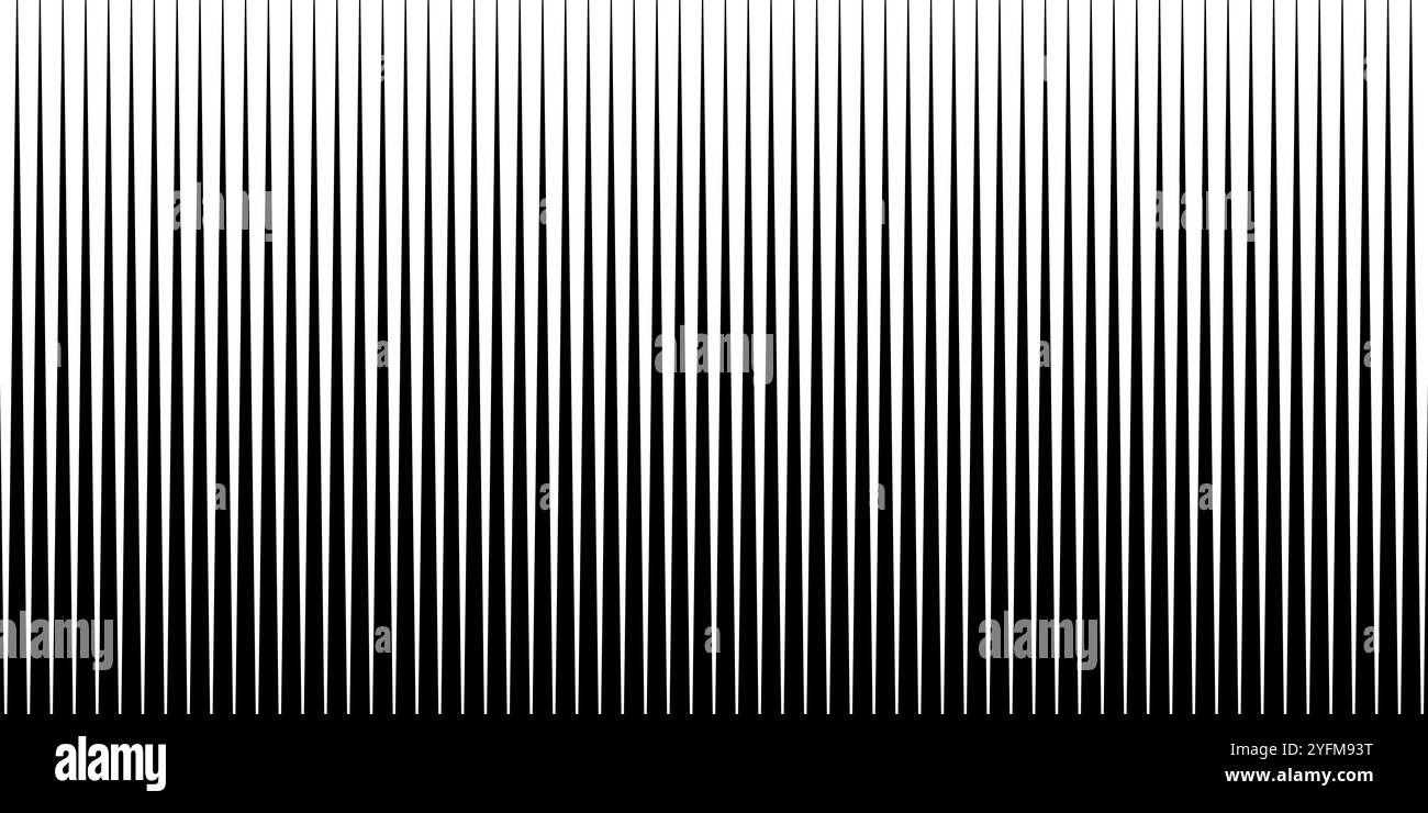 Sfondo astratto con linee sfumate verticali in bianco e nero. Illustrazione Vettoriale
