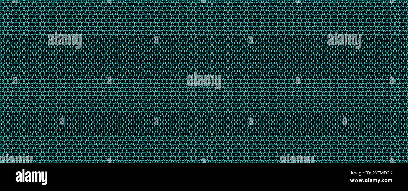 Tessuto Teal Woven con motivo regolare. Illustrazione Vettoriale