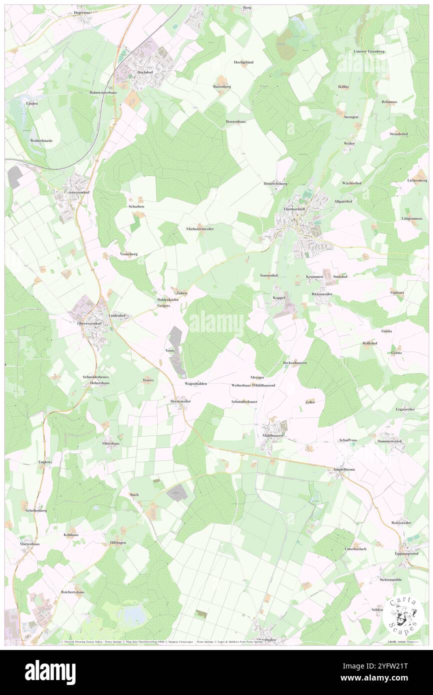 Eichholz, DE, Germania, Baden-Wurttemberg, N 47 59' 7'', N 9 48' 17'', mappa, Cartascapes Mappa pubblicata nel 2024. Esplora Cartascapes, una mappa che rivela i diversi paesaggi, culture ed ecosistemi della Terra. Viaggia attraverso il tempo e lo spazio, scoprendo l'interconnessione del passato, del presente e del futuro del nostro pianeta. Foto Stock