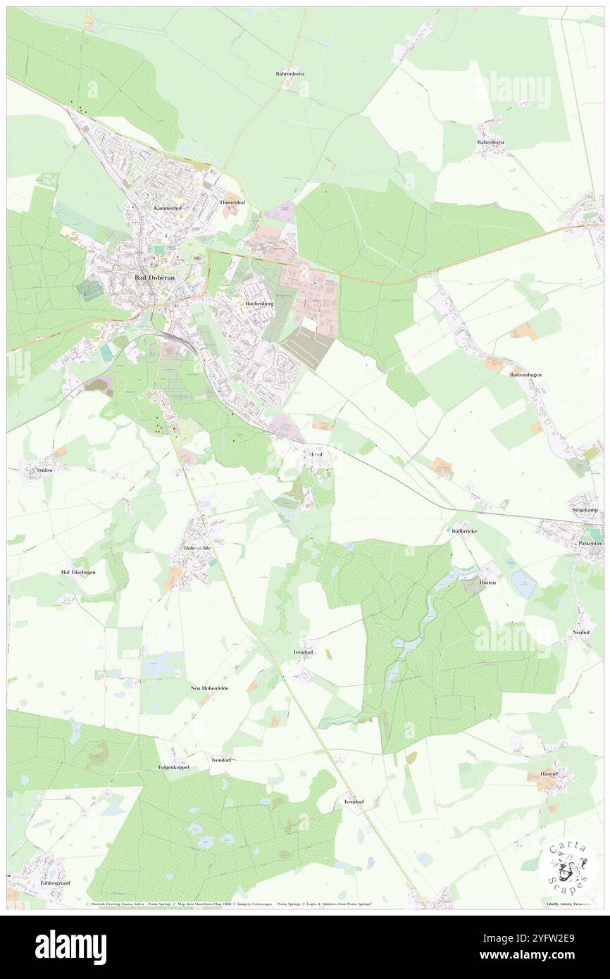 Althof, DE, Germania, Meclemburgo-Vorpommern, N 54 5' 16'', N 11 55' 40''', mappa, Cartascapes Mappa pubblicata nel 2024. Esplora Cartascapes, una mappa che rivela i diversi paesaggi, culture ed ecosistemi della Terra. Viaggia attraverso il tempo e lo spazio, scoprendo l'interconnessione del passato, del presente e del futuro del nostro pianeta. Foto Stock