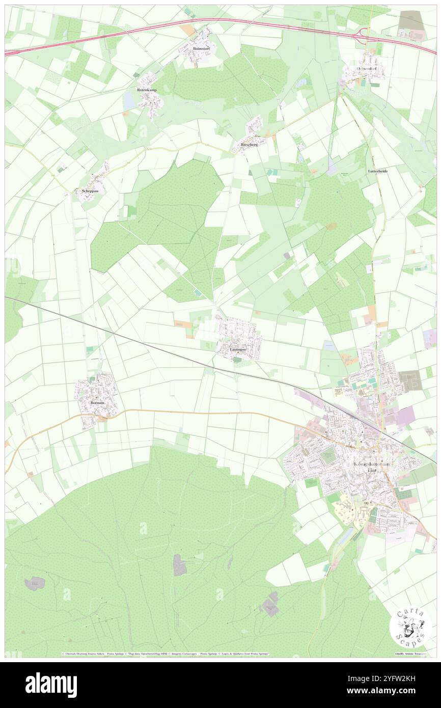 Lauingen, DE, Germania, bassa Sassonia, N 52 16' 6'', N 10 47' 5'', mappa, Cartascapes Mappa pubblicata nel 2024. Esplora Cartascapes, una mappa che rivela i diversi paesaggi, culture ed ecosistemi della Terra. Viaggia attraverso il tempo e lo spazio, scoprendo l'interconnessione del passato, del presente e del futuro del nostro pianeta. Foto Stock