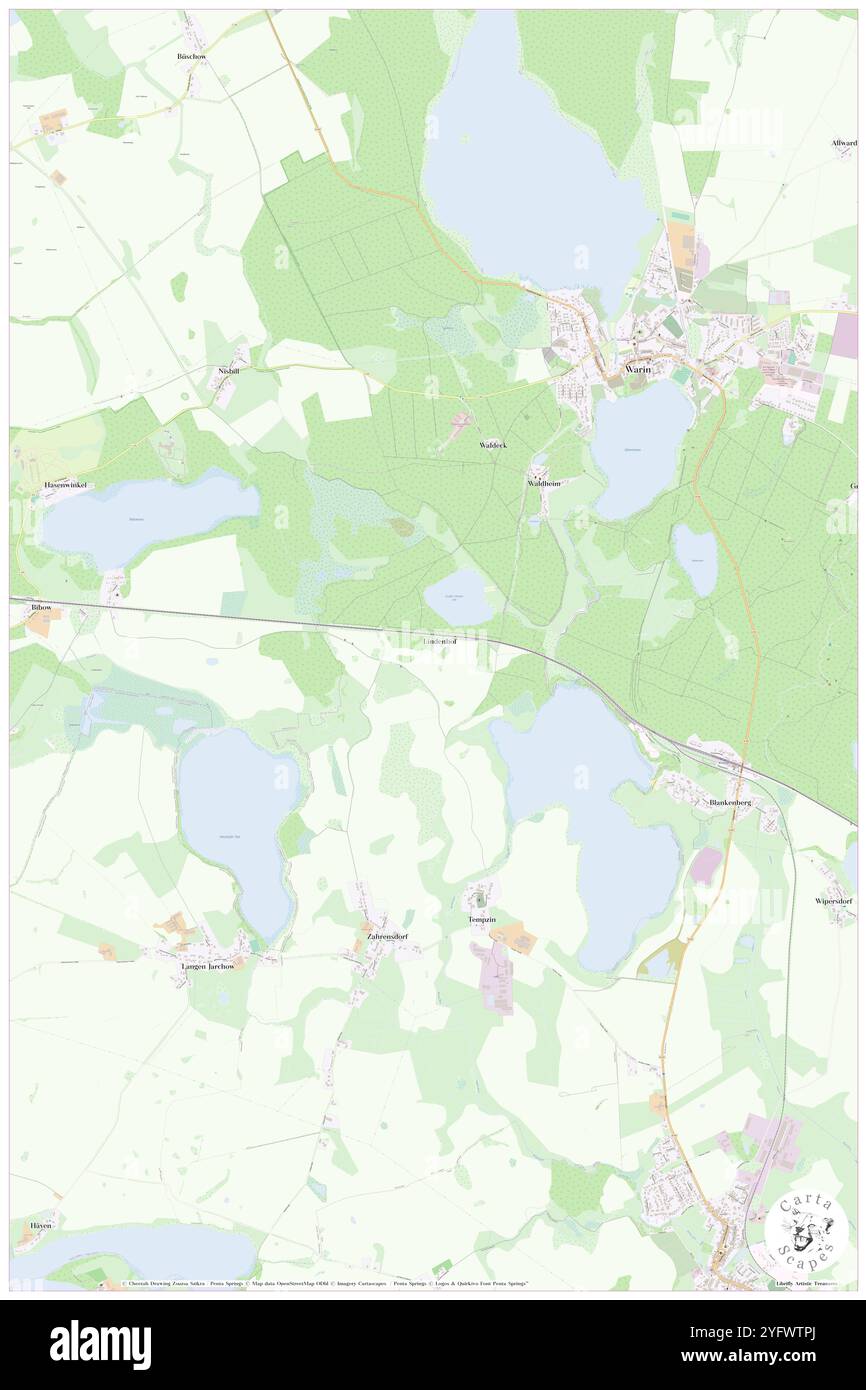 Lindenhof, DE, Germania, Meclemburgo-Vorpommern, N 53 46' 48'', N 11 40' 48'', mappa, Cartascapes Mappa pubblicata nel 2024. Esplora Cartascapes, una mappa che rivela i diversi paesaggi, culture ed ecosistemi della Terra. Viaggia attraverso il tempo e lo spazio, scoprendo l'interconnessione del passato, del presente e del futuro del nostro pianeta. Foto Stock