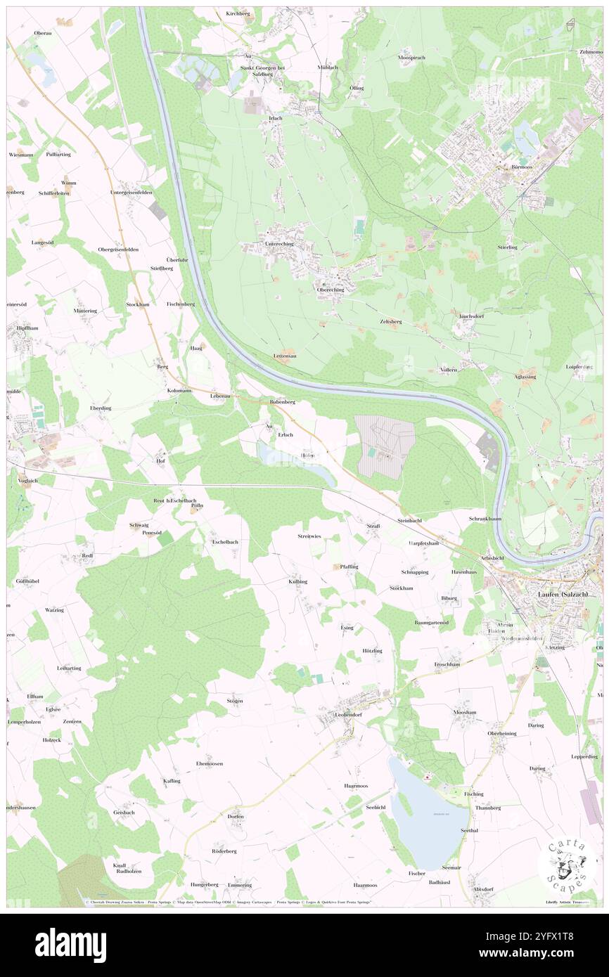 Hofen, alta Baviera, DE, Germania, Baviera, N 47 57' 3'', N 12 53' 12'', MAP, Cartascapes Map pubblicata nel 2024. Esplora Cartascapes, una mappa che rivela i diversi paesaggi, culture ed ecosistemi della Terra. Viaggia attraverso il tempo e lo spazio, scoprendo l'interconnessione del passato, del presente e del futuro del nostro pianeta. Foto Stock