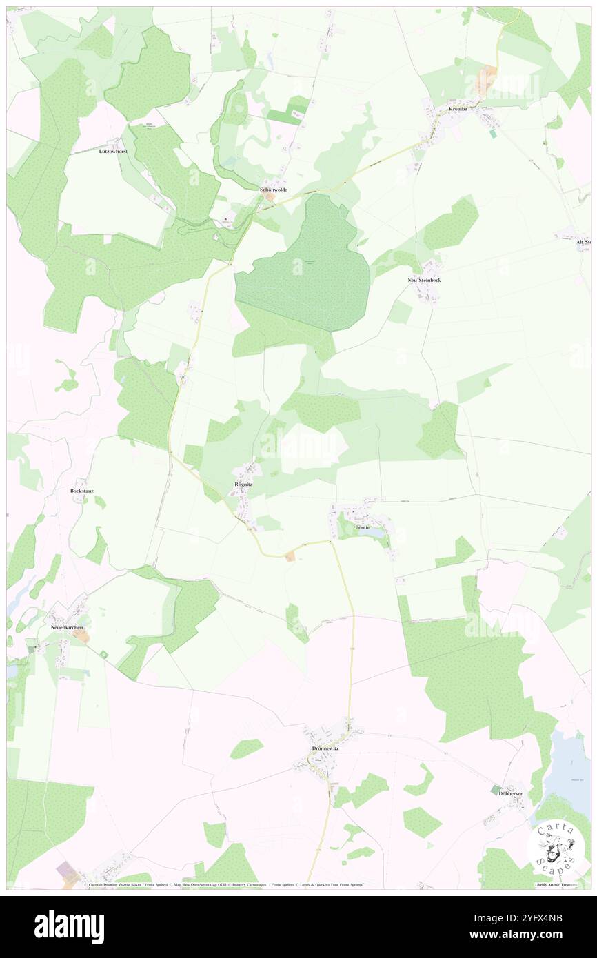 Rognitz, DE, Germania, N 53 19' 4'', N 10 56' 58'', mappa, Cartascapes Mappa pubblicata nel 2024. Esplora Cartascapes, una mappa che rivela i diversi paesaggi, culture ed ecosistemi della Terra. Viaggia attraverso il tempo e lo spazio, scoprendo l'interconnessione del passato, del presente e del futuro del nostro pianeta. Foto Stock