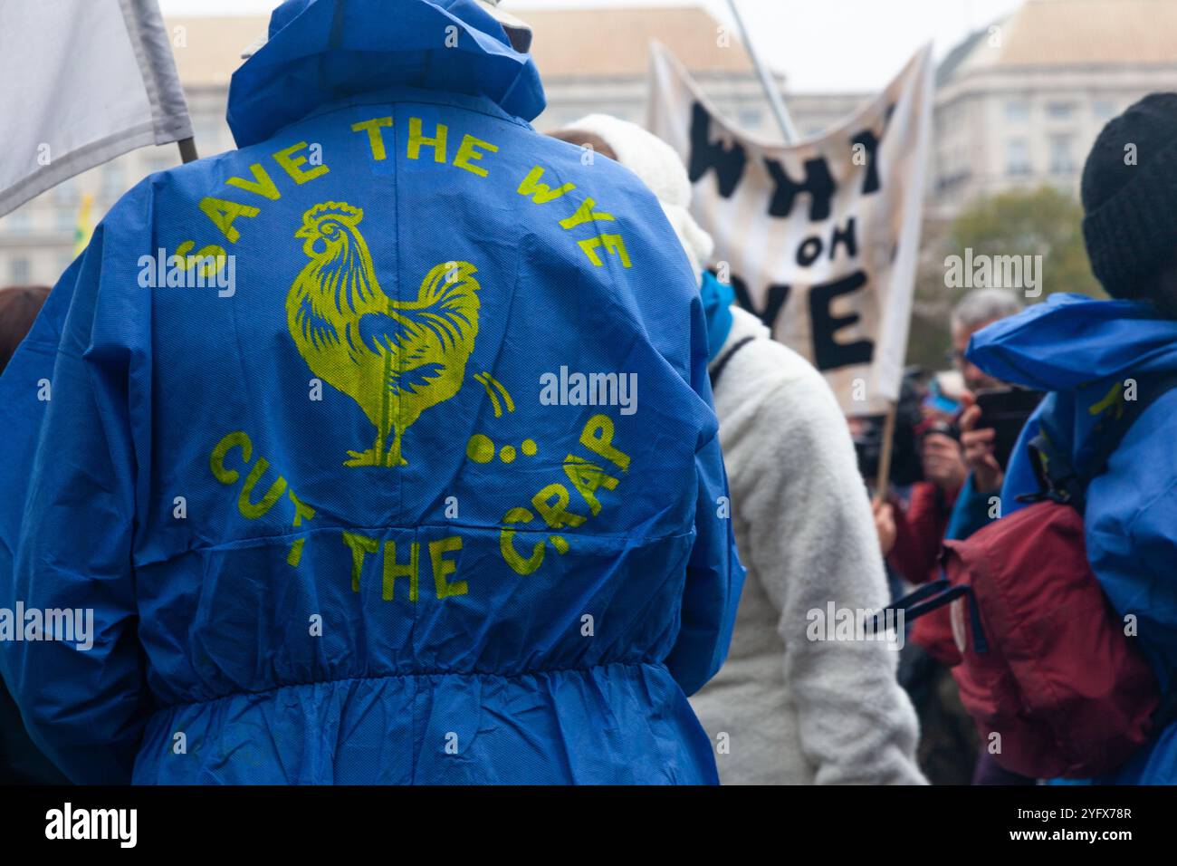 The March for Clean Water, Londra, Regno Unito, 3 novembre 2024 Foto Stock