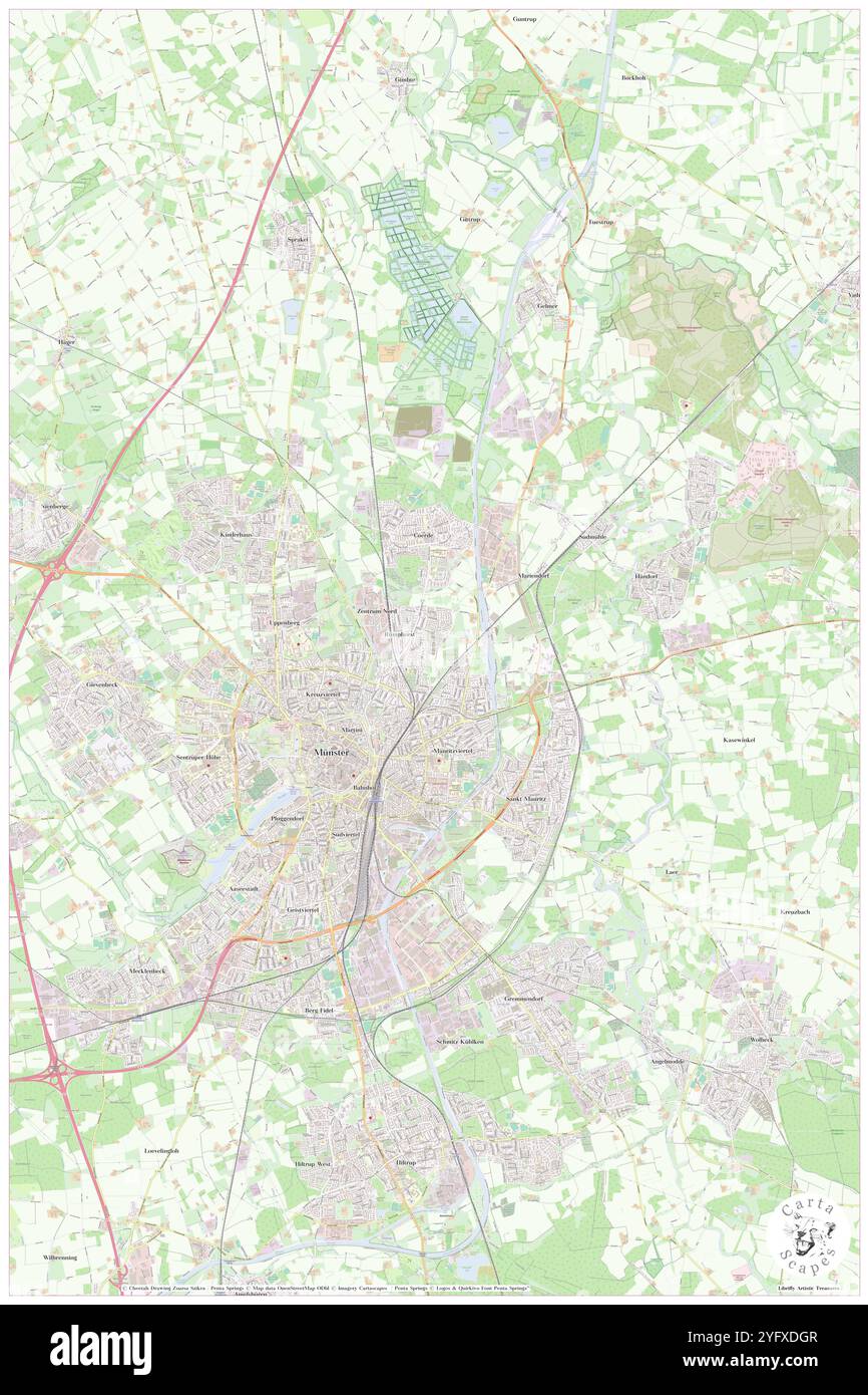 Rumphorst, Regierungsbezirk Münster, DE, Germania, Renania settentrionale-Vestfalia, N 51 58' 32'', N 7 38' 42'', MAP, Cartascapes Map pubblicata nel 2024. Esplora Cartascapes, una mappa che rivela i diversi paesaggi, culture ed ecosistemi della Terra. Viaggia attraverso il tempo e lo spazio, scoprendo l'interconnessione del passato, del presente e del futuro del nostro pianeta. Foto Stock