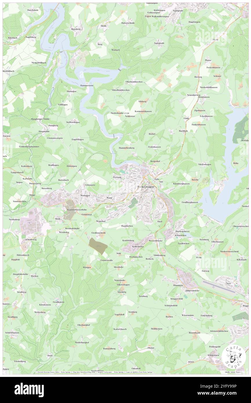 Waag, Regierungsbezirk Köln, DE, Germania, Renania settentrionale-Vestfalia, N 51 8' 59'', N 7 19' 59'', MAP, Cartascapes Map pubblicata nel 2024. Esplora Cartascapes, una mappa che rivela i diversi paesaggi, culture ed ecosistemi della Terra. Viaggia attraverso il tempo e lo spazio, scoprendo l'interconnessione del passato, del presente e del futuro del nostro pianeta. Foto Stock