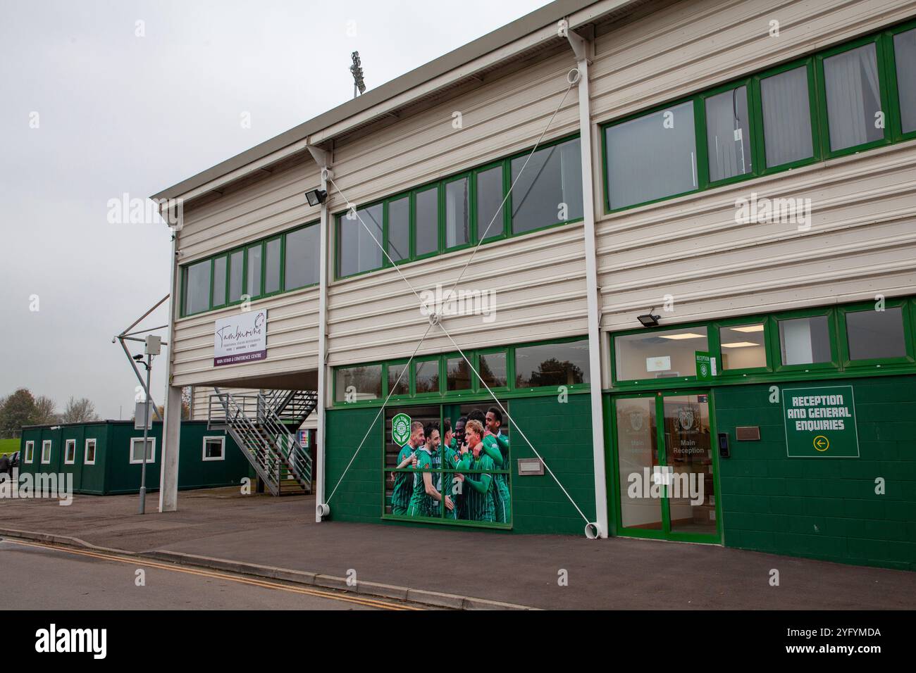 Stadio Yeovil Town FC, Huish Park Foto Stock