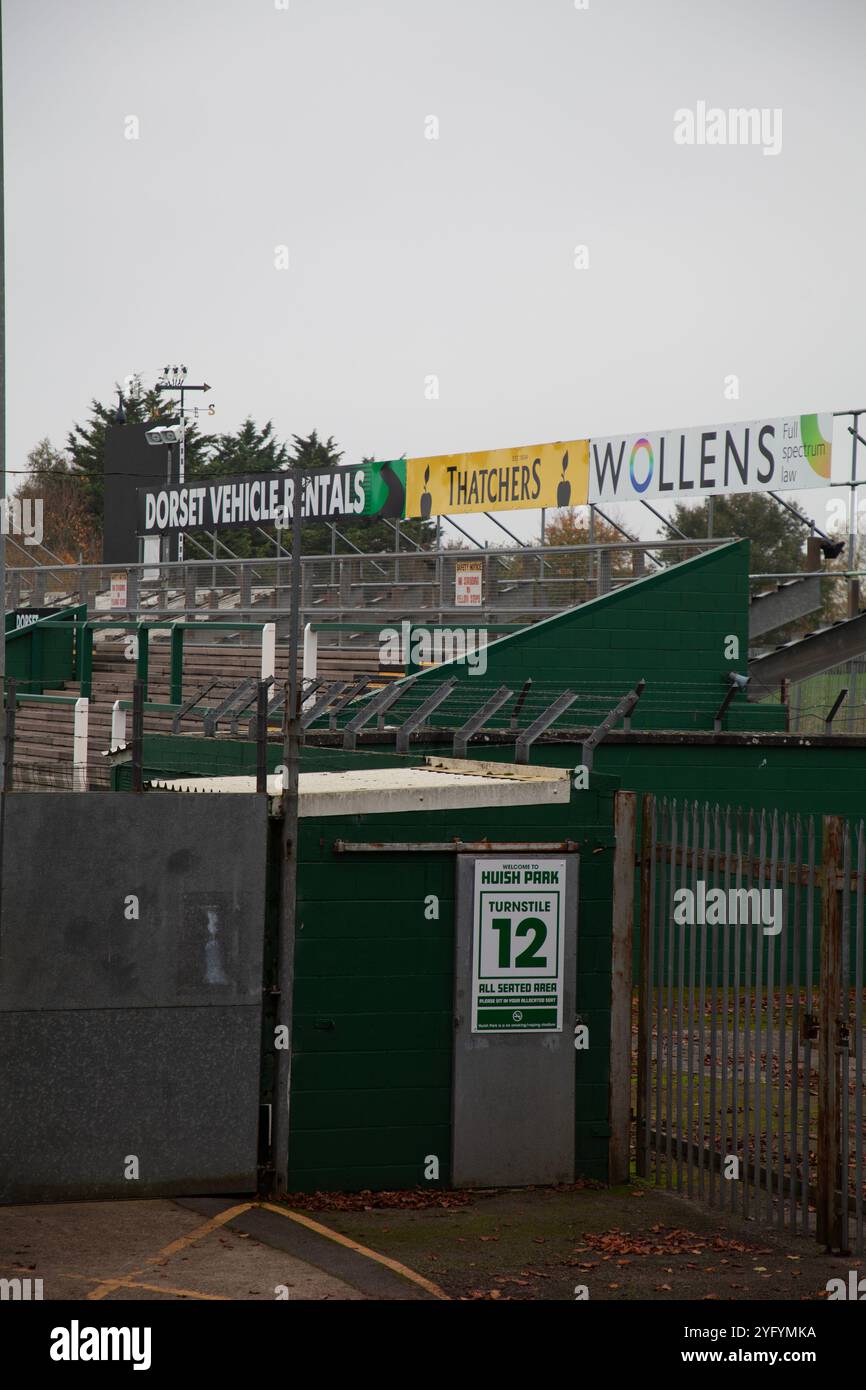 Stadio Yeovil Town FC, Huish Park Foto Stock