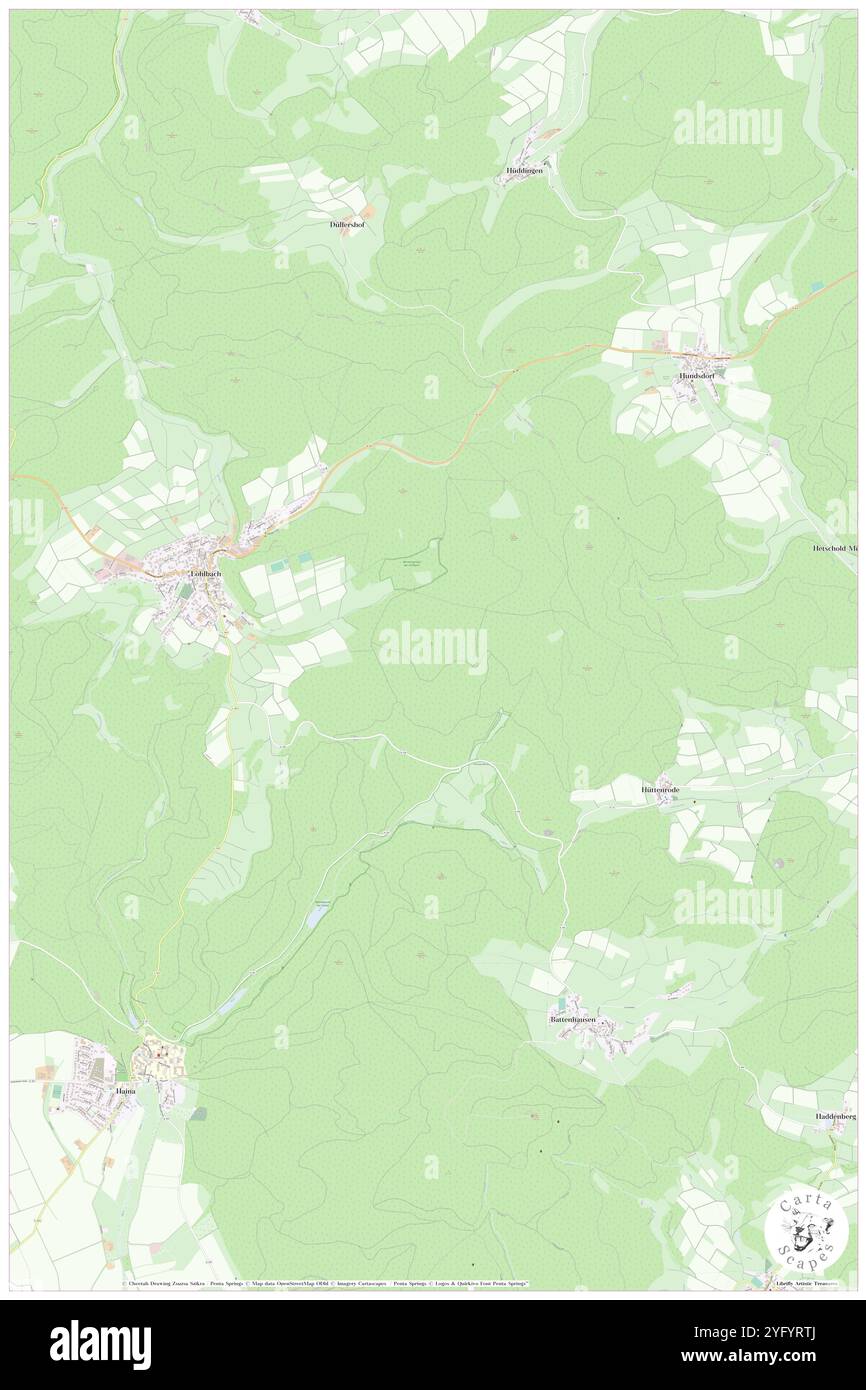 Hain, Regierungsbezirk Kassel, DE, Germania, Assia, N 51 3' 35'', N 9 0' 30'', MAP, Cartascapes Map pubblicata nel 2024. Esplora Cartascapes, una mappa che rivela i diversi paesaggi, culture ed ecosistemi della Terra. Viaggia attraverso il tempo e lo spazio, scoprendo l'interconnessione del passato, del presente e del futuro del nostro pianeta. Foto Stock