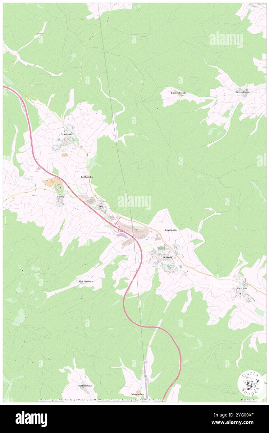 Nullenkopf, Regierungsbezirk Kassel, DE, Germania, Assia, N 50 55' 0'', N 9 34' 59'', MAP, Cartascapes Map pubblicata nel 2024. Esplora Cartascapes, una mappa che rivela i diversi paesaggi, culture ed ecosistemi della Terra. Viaggia attraverso il tempo e lo spazio, scoprendo l'interconnessione del passato, del presente e del futuro del nostro pianeta. Foto Stock