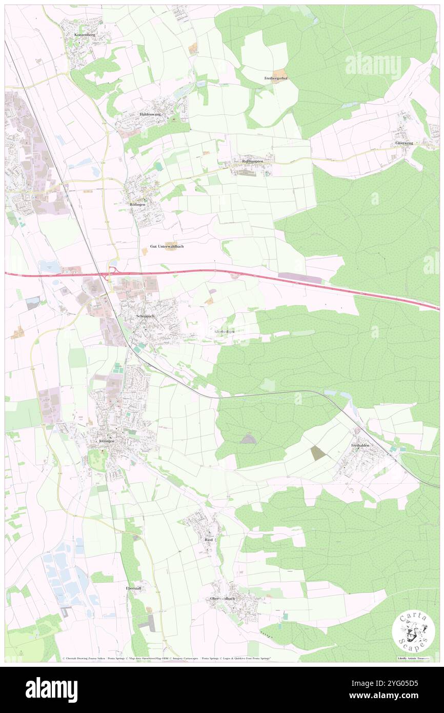 Allerheiligen, Svevia, Germania, Baviera, N 48 24' 13'', N 10 27' 46'', MAP, Cartascapes Map pubblicata nel 2024. Esplora Cartascapes, una mappa che rivela i diversi paesaggi, culture ed ecosistemi della Terra. Viaggia attraverso il tempo e lo spazio, scoprendo l'interconnessione del passato, del presente e del futuro del nostro pianeta. Foto Stock