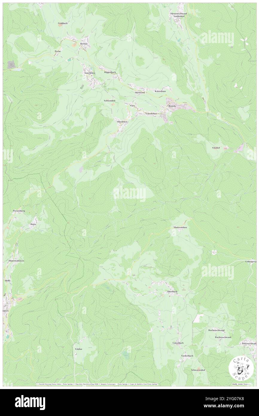 Sackkoepfle, regione di Friburgo, DE, Germania, Baden-Wurttemberg, N 47 46' 11'', N 8 3' 4'', MAP, Cartascapes Map pubblicata nel 2024. Esplora Cartascapes, una mappa che rivela i diversi paesaggi, culture ed ecosistemi della Terra. Viaggia attraverso il tempo e lo spazio, scoprendo l'interconnessione del passato, del presente e del futuro del nostro pianeta. Foto Stock