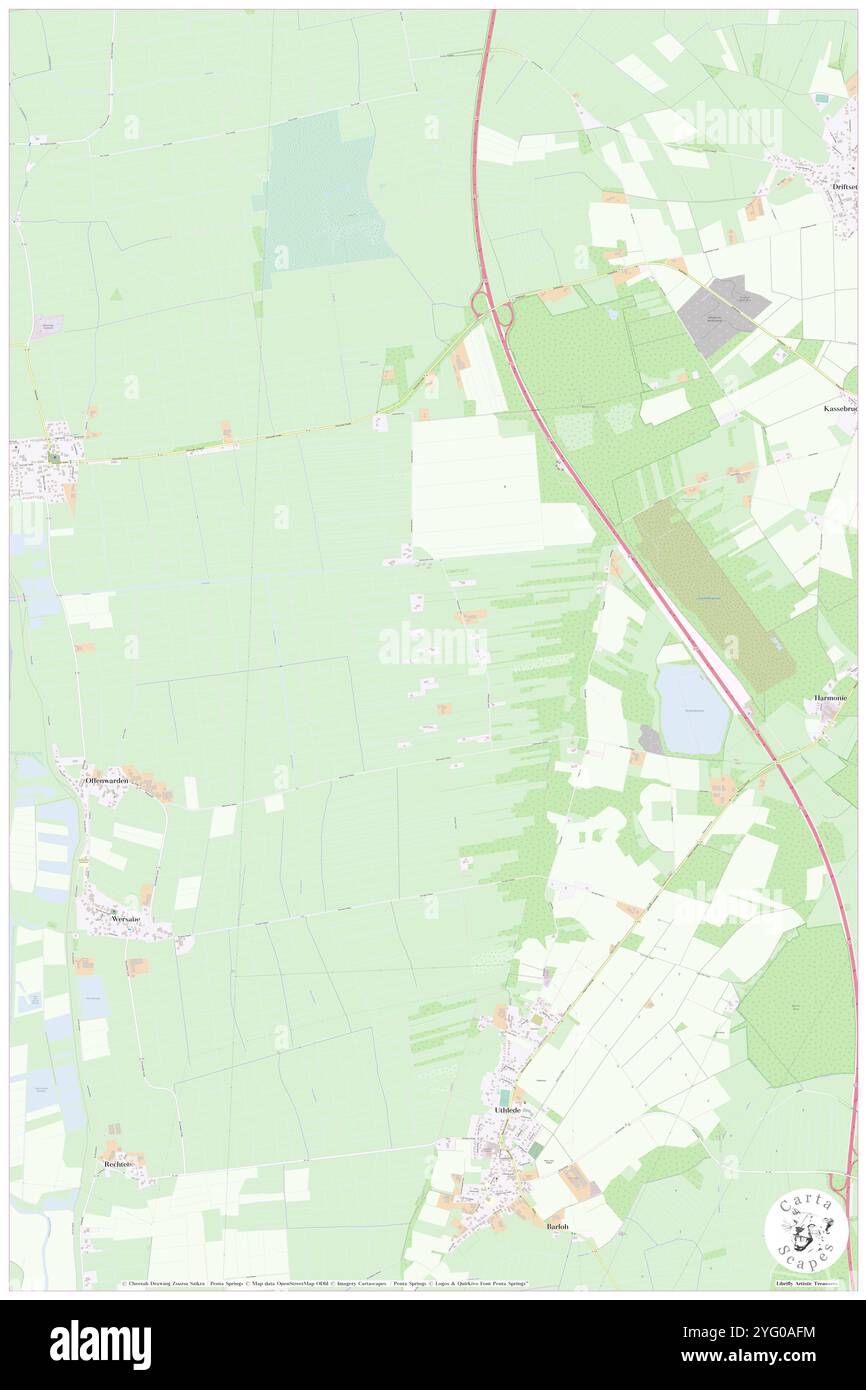 Offenwardermoor, DE, Germania, bassa Sassonia, N 53 20' 46'', N 8 34' 10'', MAP, Cartascapes Map pubblicata nel 2024. Esplora Cartascapes, una mappa che rivela i diversi paesaggi, culture ed ecosistemi della Terra. Viaggia attraverso il tempo e lo spazio, scoprendo l'interconnessione del passato, del presente e del futuro del nostro pianeta. Foto Stock