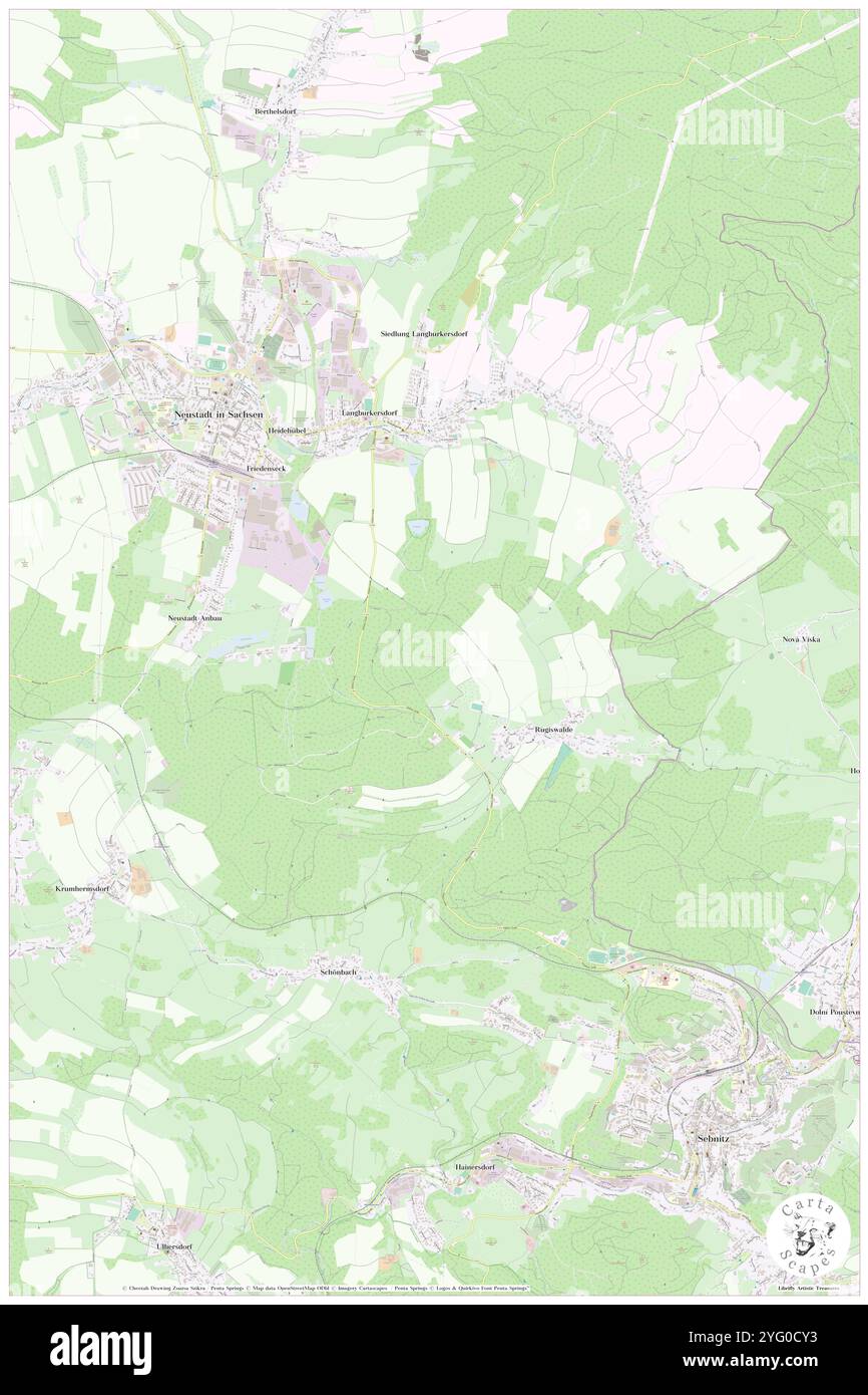 Knoffenberg, DE, Germania, Sassonia, N 51 0' 25'', N 14' 22'', mappa, Cartascapes Mappa pubblicata nel 2024. Esplora Cartascapes, una mappa che rivela i diversi paesaggi, culture ed ecosistemi della Terra. Viaggia attraverso il tempo e lo spazio, scoprendo l'interconnessione del passato, del presente e del futuro del nostro pianeta. Foto Stock