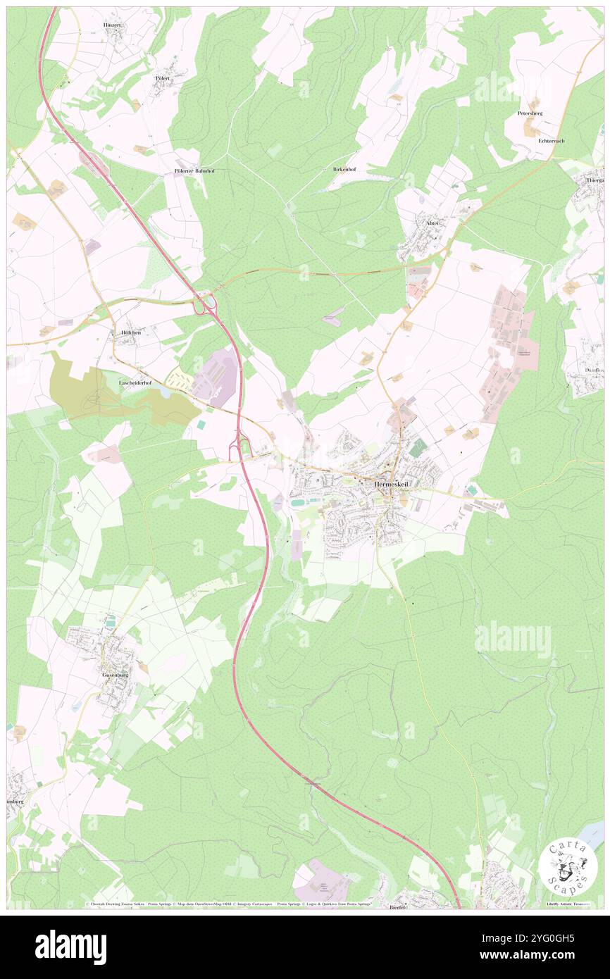 Rotbach, DE, Germania, Rheinland-Pfalz, N 49 39' 29'', N 6 56' 1'', mappa, Cartascapes Mappa pubblicata nel 2024. Esplora Cartascapes, una mappa che rivela i diversi paesaggi, culture ed ecosistemi della Terra. Viaggia attraverso il tempo e lo spazio, scoprendo l'interconnessione del passato, del presente e del futuro del nostro pianeta. Foto Stock