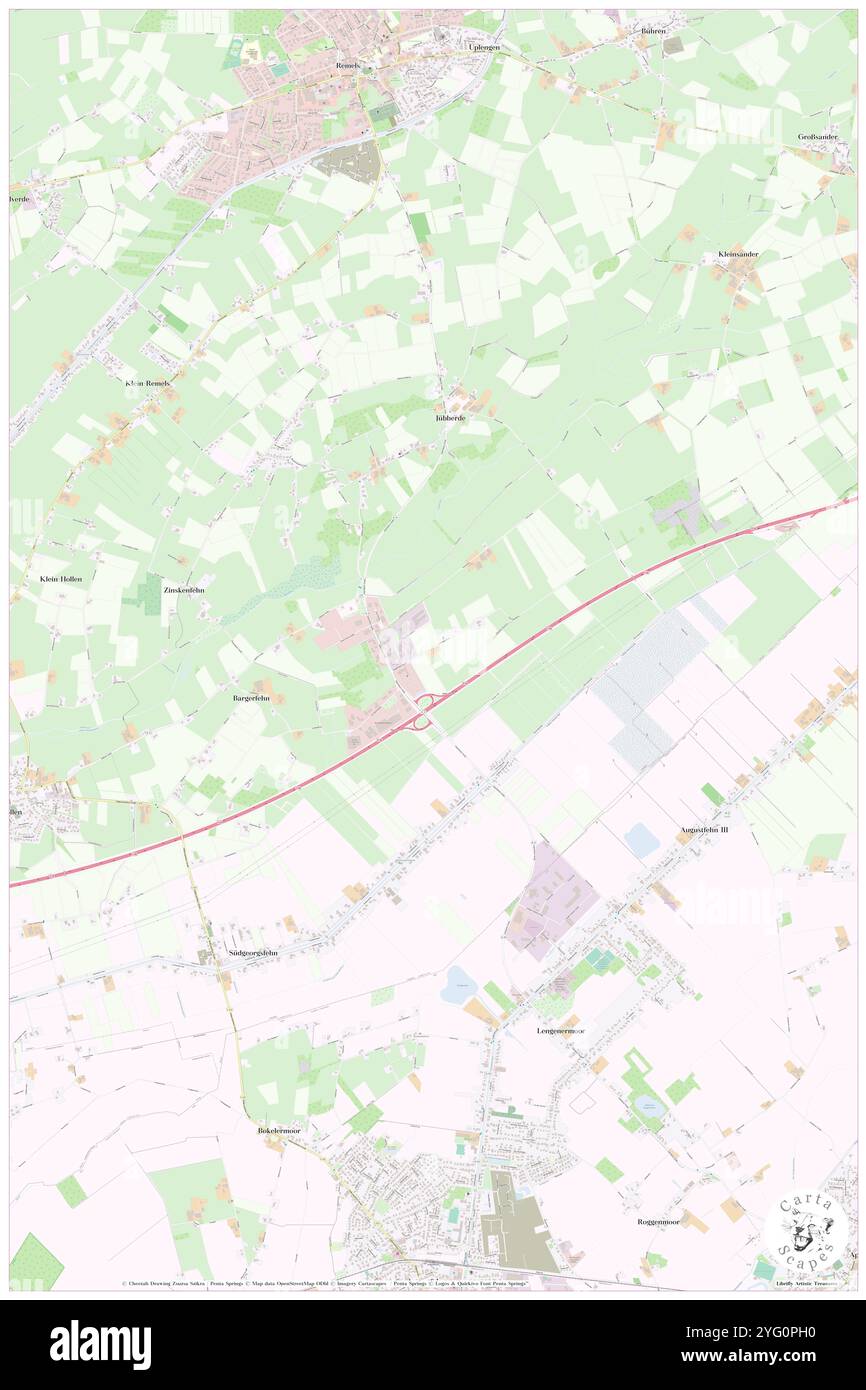 Ochsenkopf, DE, Germania, bassa Sassonia, N 53 15' 51'', N 7 45' 33'', mappa, Cartascapes Mappa pubblicata nel 2024. Esplora Cartascapes, una mappa che rivela i diversi paesaggi, culture ed ecosistemi della Terra. Viaggia attraverso il tempo e lo spazio, scoprendo l'interconnessione del passato, del presente e del futuro del nostro pianeta. Foto Stock