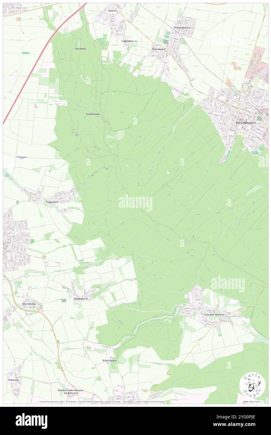 Fernmeldeturm Barsinghausen, DE, Germania, bassa Sassonia, N 52 17' 0'', N 9 25' 14'', mappa, Cartascapes Mappa pubblicata nel 2024. Esplora Cartascapes, una mappa che rivela i diversi paesaggi, culture ed ecosistemi della Terra. Viaggia attraverso il tempo e lo spazio, scoprendo l'interconnessione del passato, del presente e del futuro del nostro pianeta. Foto Stock