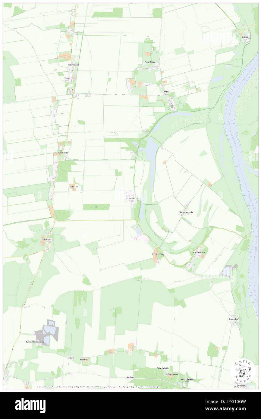 Kannenberg, DE, Germania, Sassonia-Anhalt, N 52 47' 44'', N 11 58' 59'', mappa, Cartascapes Mappa pubblicata nel 2024. Esplora Cartascapes, una mappa che rivela i diversi paesaggi, culture ed ecosistemi della Terra. Viaggia attraverso il tempo e lo spazio, scoprendo l'interconnessione del passato, del presente e del futuro del nostro pianeta. Foto Stock