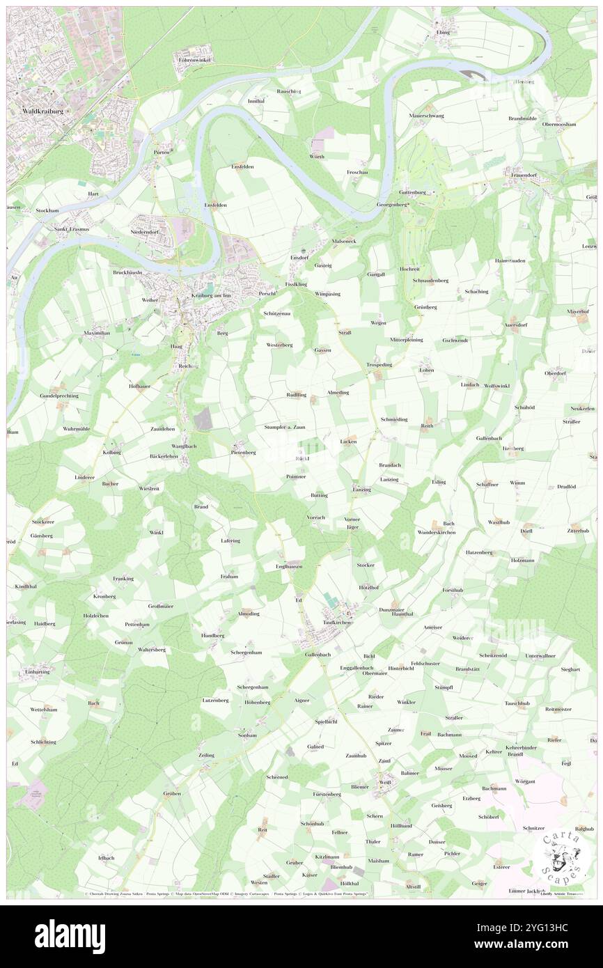 Ruckl, alta Baviera, DE, Germania, Baviera, N 48 10' 1'', N 12 26' 54'', MAP, Cartascapes Map pubblicata nel 2024. Esplora Cartascapes, una mappa che rivela i diversi paesaggi, culture ed ecosistemi della Terra. Viaggia attraverso il tempo e lo spazio, scoprendo l'interconnessione del passato, del presente e del futuro del nostro pianeta. Foto Stock