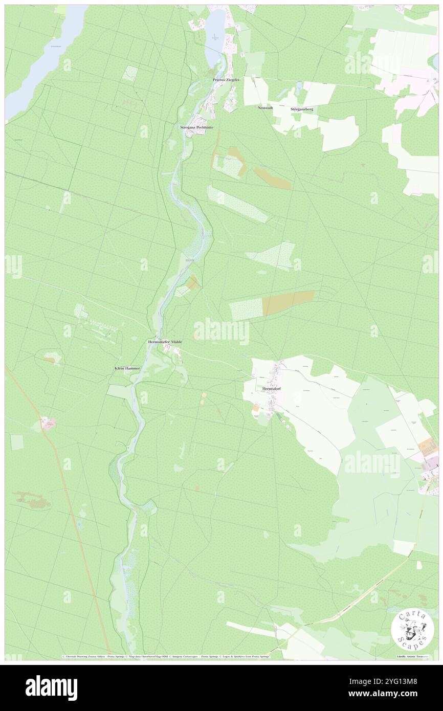 Nickholz, DE, Germania, Brandeburgo, N 52 10' 0'', N 13 46' 59''', mappa, Cartascapes Mappa pubblicata nel 2024. Esplora Cartascapes, una mappa che rivela i diversi paesaggi, culture ed ecosistemi della Terra. Viaggia attraverso il tempo e lo spazio, scoprendo l'interconnessione del passato, del presente e del futuro del nostro pianeta. Foto Stock