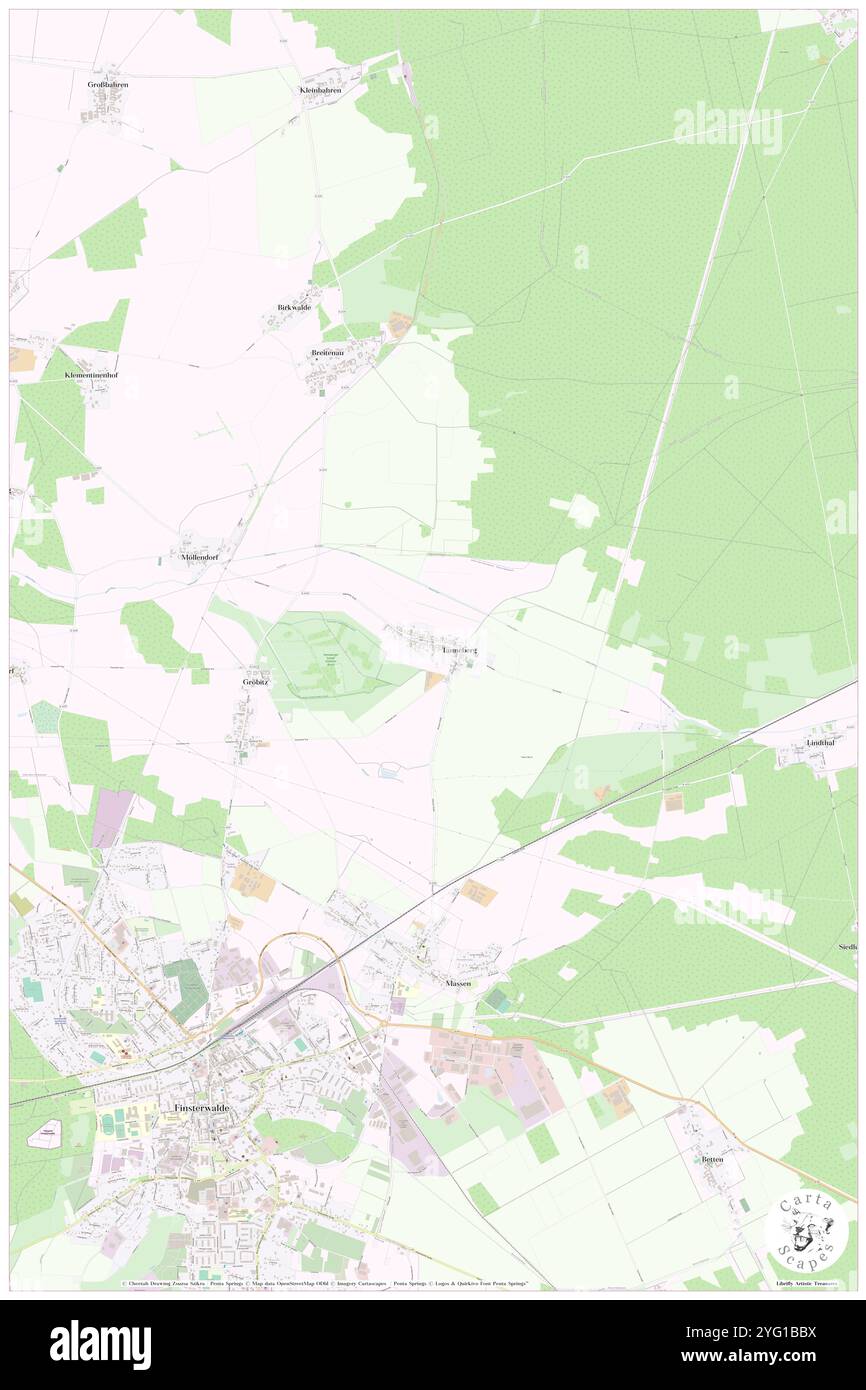 Tanneberg, DE, Germania, Brandeburgo, N 51 39' 54'', N 13 44' 5'', mappa, Cartascapes Mappa pubblicata nel 2024. Esplora Cartascapes, una mappa che rivela i diversi paesaggi, culture ed ecosistemi della Terra. Viaggia attraverso il tempo e lo spazio, scoprendo l'interconnessione del passato, del presente e del futuro del nostro pianeta. Foto Stock