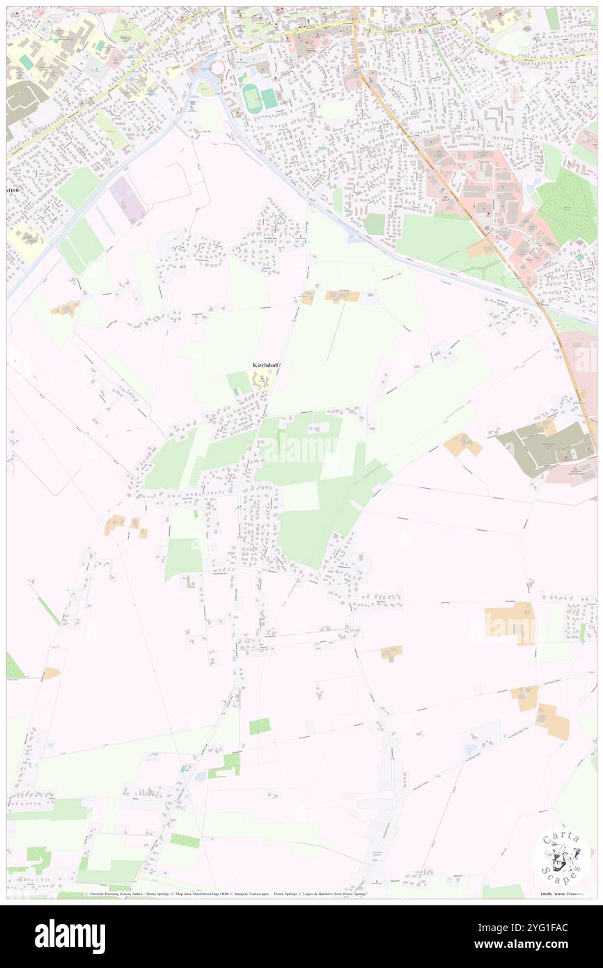 Kirchdorf, DE, Germania, bassa Sassonia, N 52 35' 42'', N 8 50' 5'', mappa, Cartascapes Mappa pubblicata nel 2024. Esplora Cartascapes, una mappa che rivela i diversi paesaggi, culture ed ecosistemi della Terra. Viaggia attraverso il tempo e lo spazio, scoprendo l'interconnessione del passato, del presente e del futuro del nostro pianeta. Foto Stock