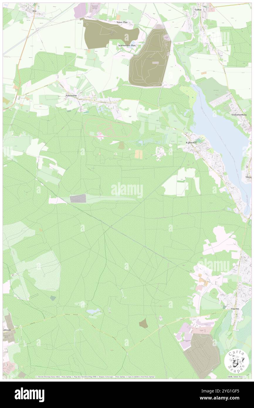 Wierachberg, DE, Germania, Brandeburgo, N 52 12' 0'', N 13 31' 59''', mappa, Cartascapes Mappa pubblicata nel 2024. Esplora Cartascapes, una mappa che rivela i diversi paesaggi, culture ed ecosistemi della Terra. Viaggia attraverso il tempo e lo spazio, scoprendo l'interconnessione del passato, del presente e del futuro del nostro pianeta. Foto Stock