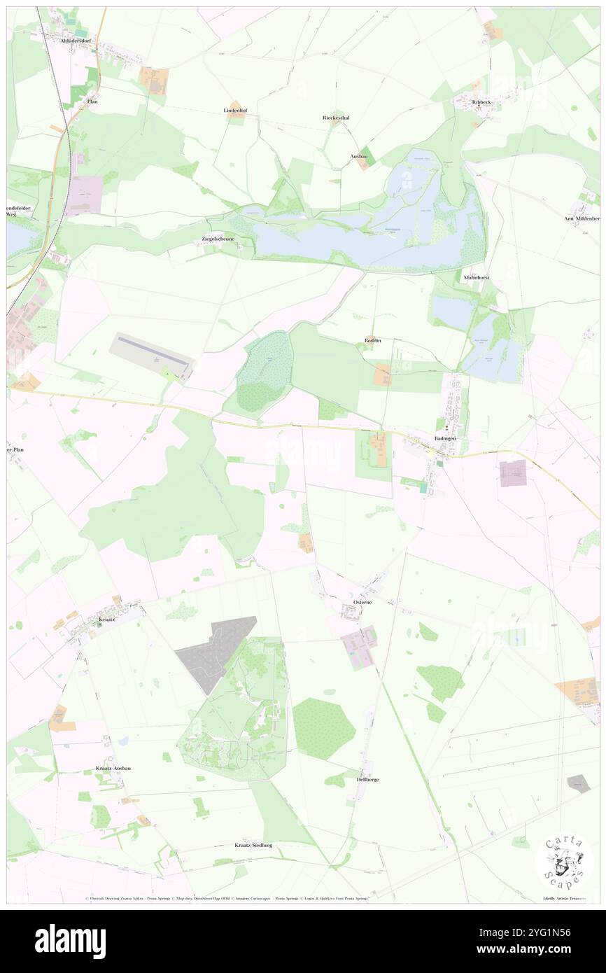 Schlehdornberg, DE, Germania, Brandeburgo, N 52 59' 45'', N 13' 38'', mappa, Cartascapes Mappa pubblicata nel 2024. Esplora Cartascapes, una mappa che rivela i diversi paesaggi, culture ed ecosistemi della Terra. Viaggia attraverso il tempo e lo spazio, scoprendo l'interconnessione del passato, del presente e del futuro del nostro pianeta. Foto Stock