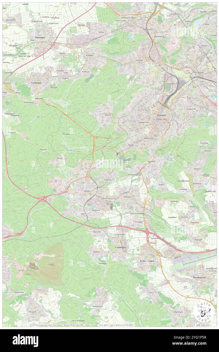 Saulach, DE, Germania, Baviera, N 49 7' 25'', N 10 26' 32'', mappa, Cartascapes Mappa pubblicata nel 2024. Esplora Cartascapes, una mappa che rivela i diversi paesaggi, culture ed ecosistemi della Terra. Viaggia attraverso il tempo e lo spazio, scoprendo l'interconnessione del passato, del presente e del futuro del nostro pianeta. Foto Stock