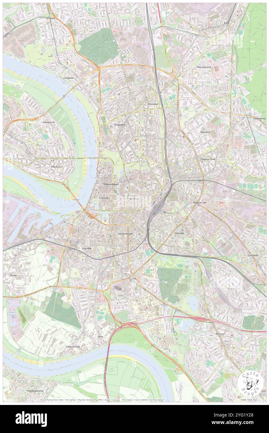 BEST Western Hotel Savoy, Düsseldorf District, DE, Germania, Renania settentrionale-Vestfalia, N 51 13' 15'', N 6 47' 6'', MAP, Cartascapes Map pubblicata nel 2024. Esplora Cartascapes, una mappa che rivela i diversi paesaggi, culture ed ecosistemi della Terra. Viaggia attraverso il tempo e lo spazio, scoprendo l'interconnessione del passato, del presente e del futuro del nostro pianeta. Foto Stock