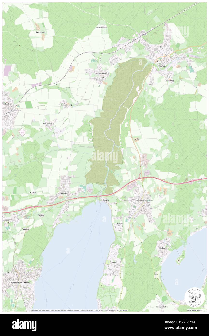 Garnbach, DE, Germania, Baviera, N 48 5' 29'', N 11 7' 59'', mappa, Cartascapes Mappa pubblicata nel 2024. Esplora Cartascapes, una mappa che rivela i diversi paesaggi, culture ed ecosistemi della Terra. Viaggia attraverso il tempo e lo spazio, scoprendo l'interconnessione del passato, del presente e del futuro del nostro pianeta. Foto Stock