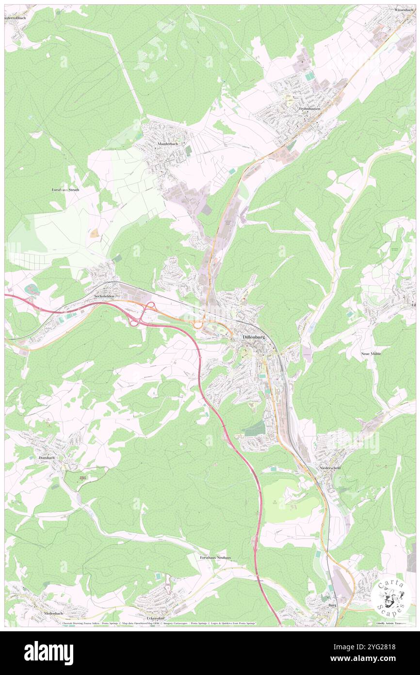 Dietzholze, DE, Germania, Assia, N 50 44' 37'', N 8 16' 36'', mappa, Cartascapes Mappa pubblicata nel 2024. Esplora Cartascapes, una mappa che rivela i diversi paesaggi, culture ed ecosistemi della Terra. Viaggia attraverso il tempo e lo spazio, scoprendo l'interconnessione del passato, del presente e del futuro del nostro pianeta. Foto Stock