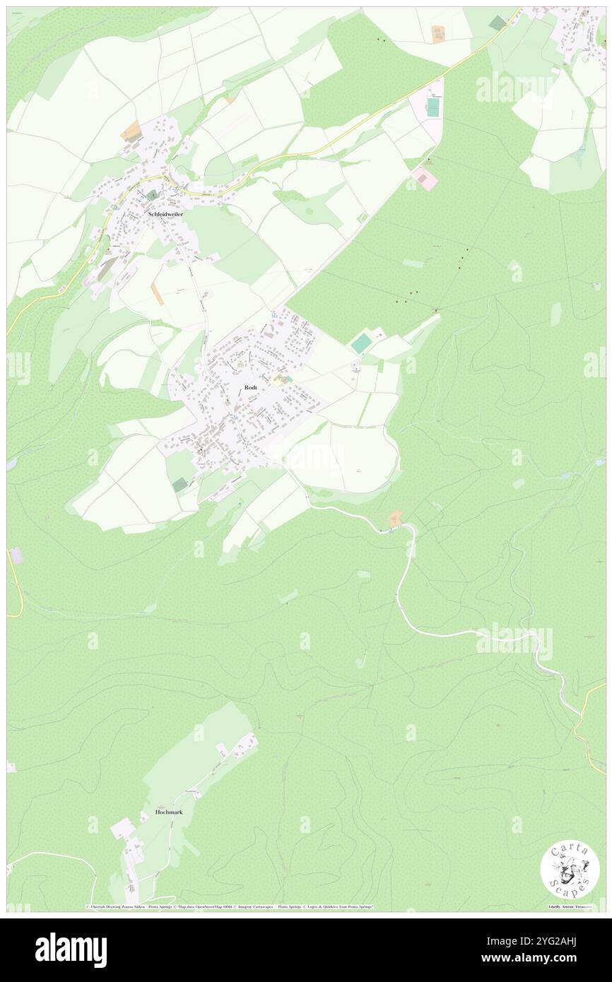 Rodt, DE, Germania, Rheinland-Pfalz, N 49 33' 2'', N 6 35' 13'', mappa, Cartascapes Mappa pubblicata nel 2024. Esplora Cartascapes, una mappa che rivela i diversi paesaggi, culture ed ecosistemi della Terra. Viaggia attraverso il tempo e lo spazio, scoprendo l'interconnessione del passato, del presente e del futuro del nostro pianeta. Foto Stock